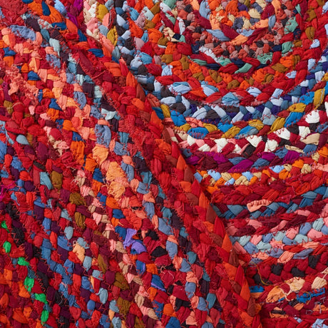 Safavieh Braided Brd452P Rust/Multi Rug.