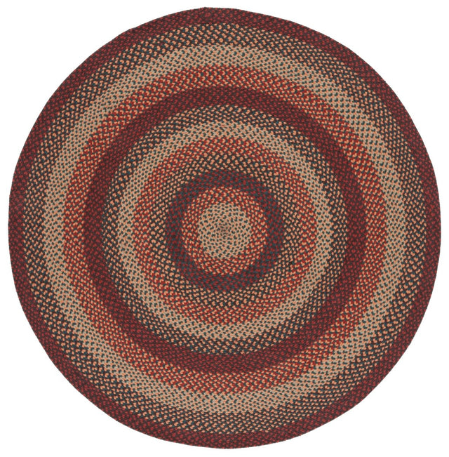 Safavieh Braided Brd651Z Brown/Rust Rug.