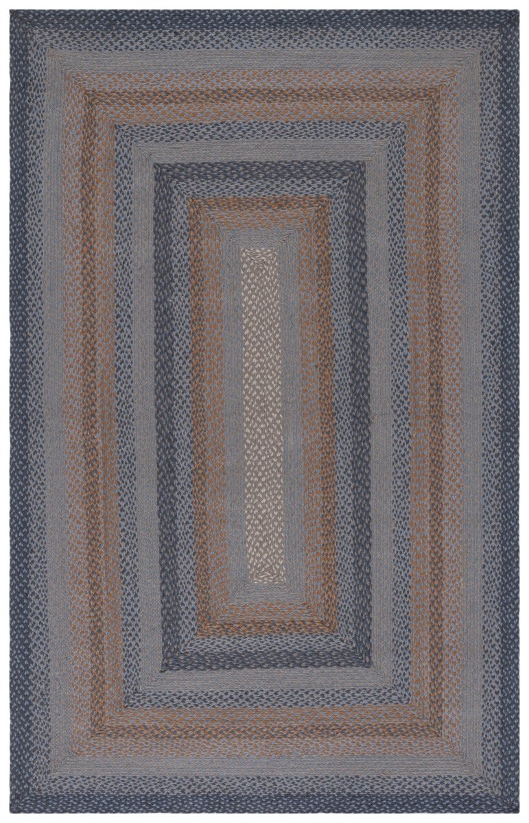 Safavieh Braided Brd652F Grey/Brown Rug.
