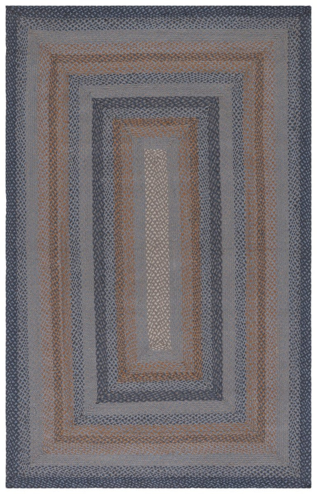 Safavieh Braided Brd652F Grey/Brown Rug.