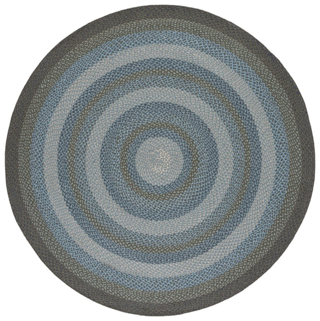Safavieh Braided Brd652M Light Blue/Green Rug.