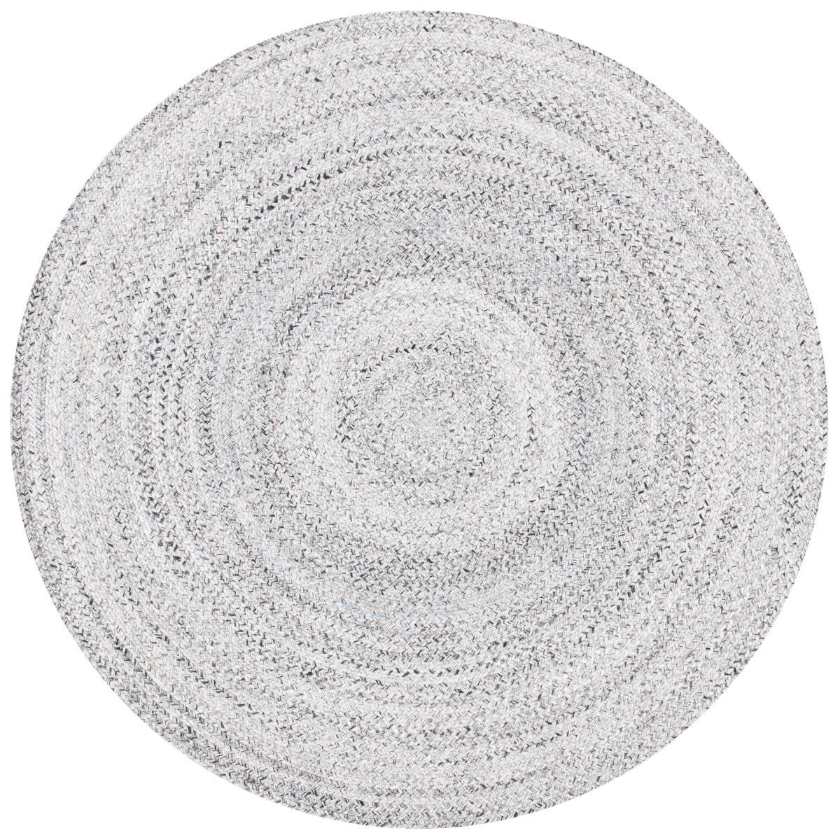 Safavieh Braided Brd800G Silver/Charcoal Rugs.