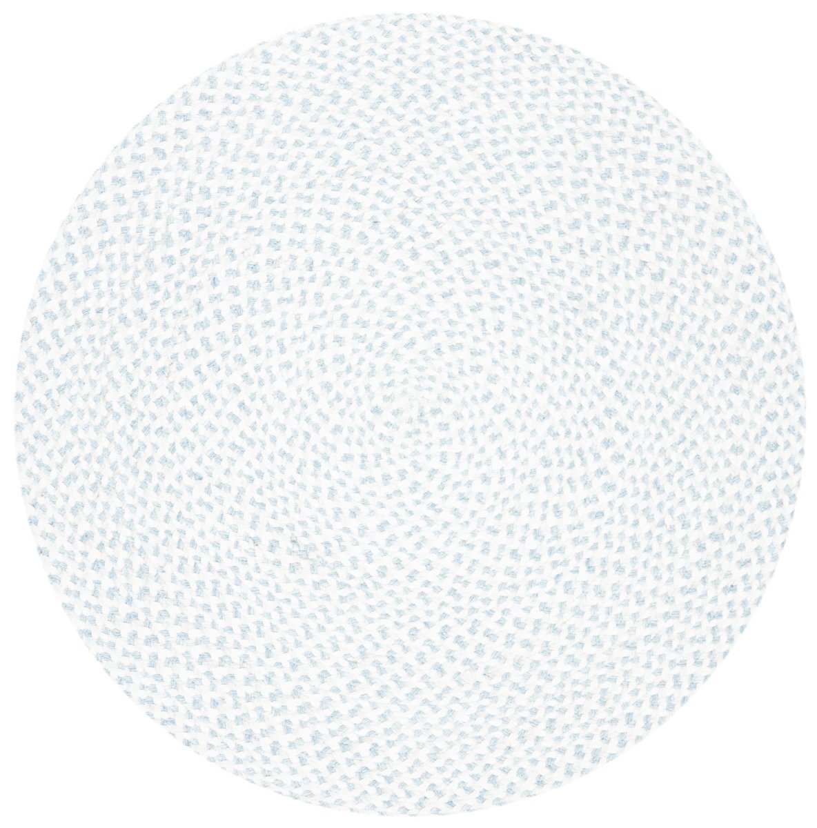 Safavieh Braided Brd801B Ivory/Light Blue Rugs.
