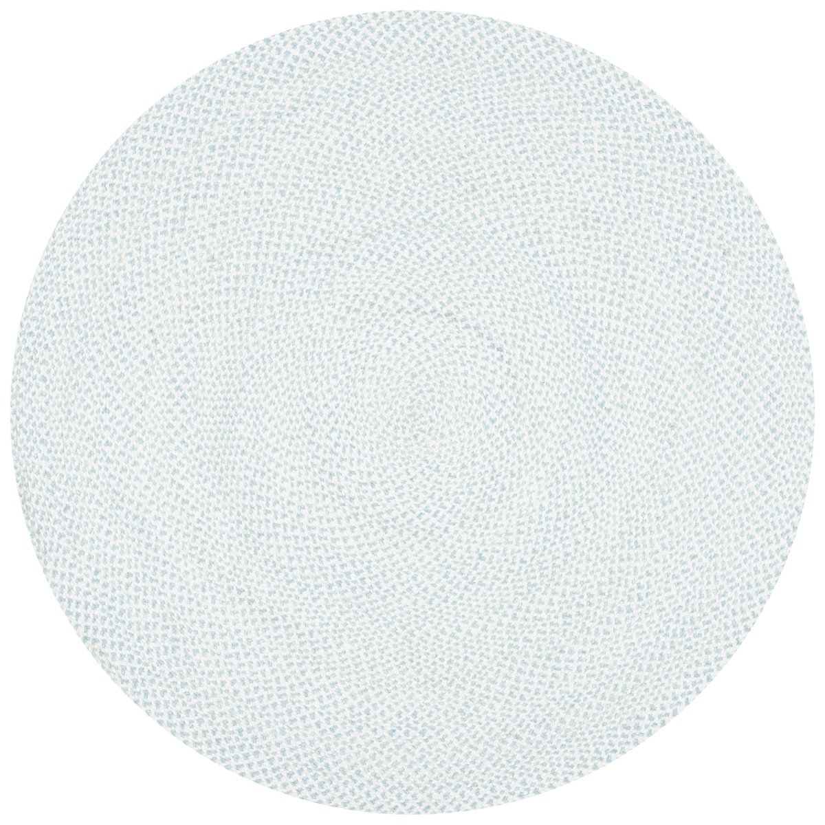 Safavieh Braided Brd801B Ivory/Light Blue Rugs.