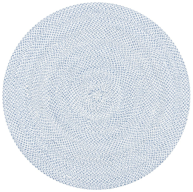 Safavieh Braided Brd801M Blue/Ivory Rugs.