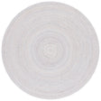 Safavieh Braided Brd804F Grey/Yellow Rug.