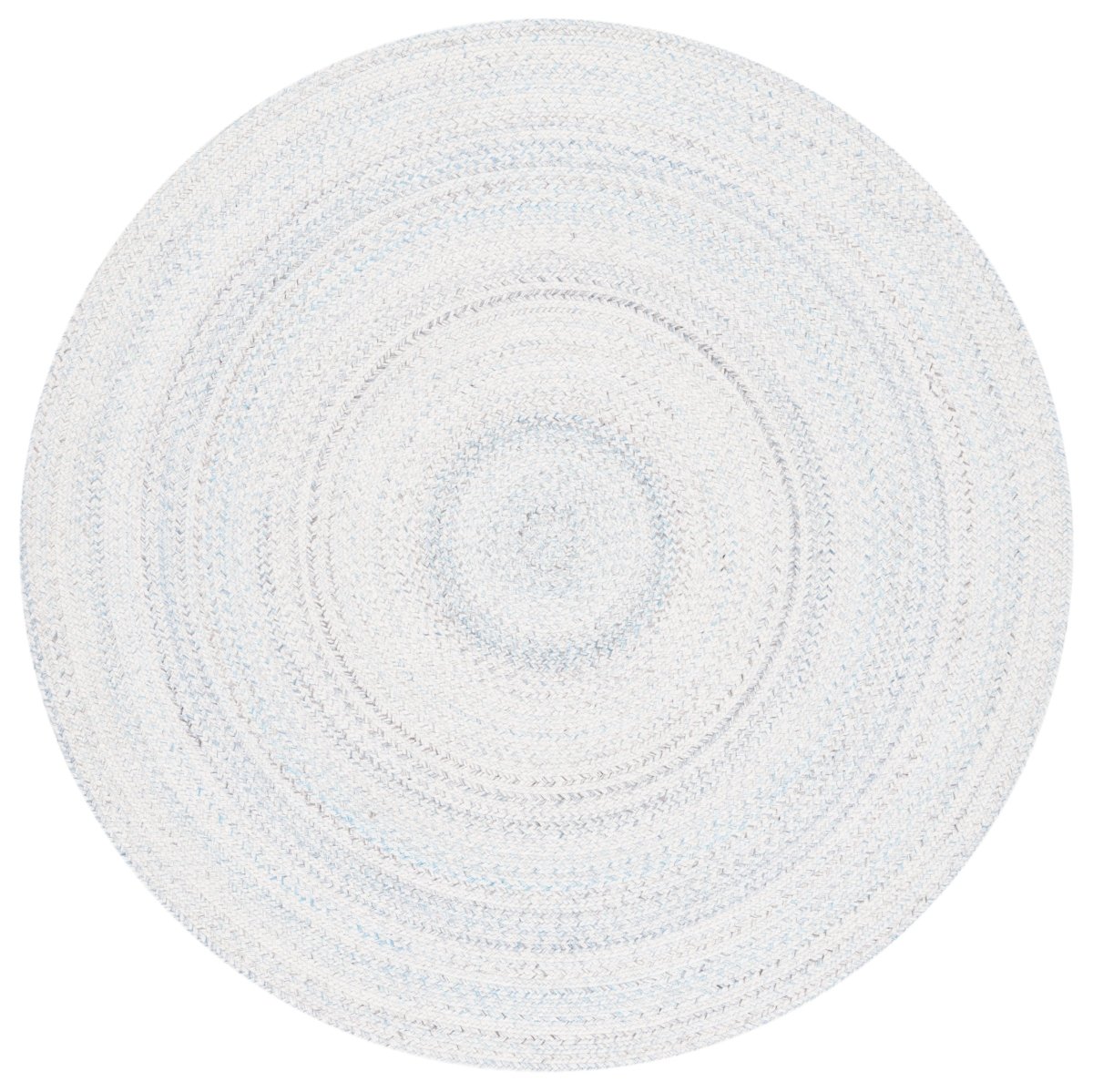 Safavieh Braided Brd804J Ivory/Light Blue Rug.