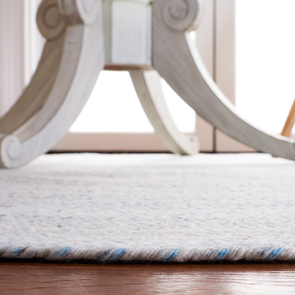 Safavieh Braided Brd804J Ivory/Light Blue Rug.