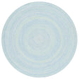 Safavieh Braided Brd804K Green/Blue Rug.