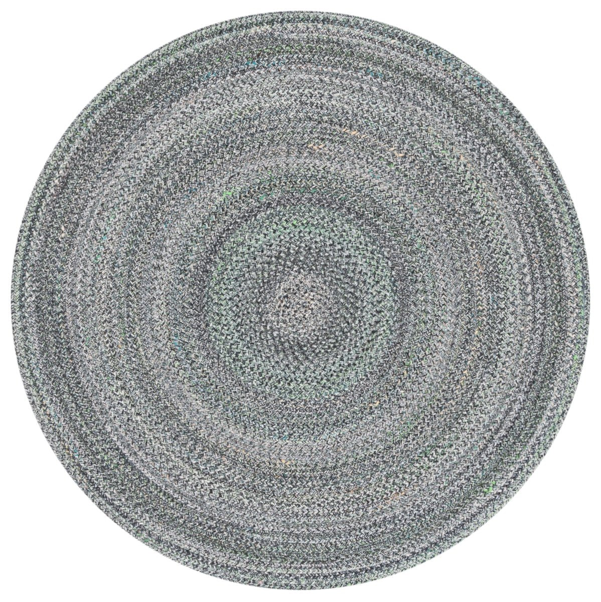 Safavieh Braided Brd804Y Green/Grey Rug.