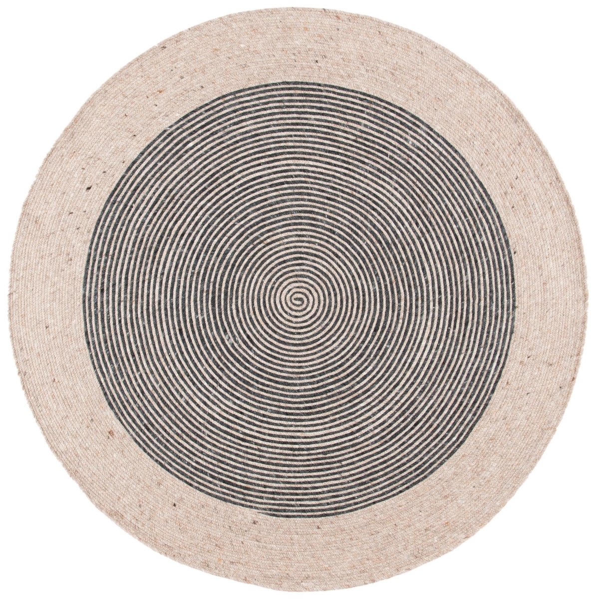 Safavieh Braided Brd904B Beige/Black Rugs.