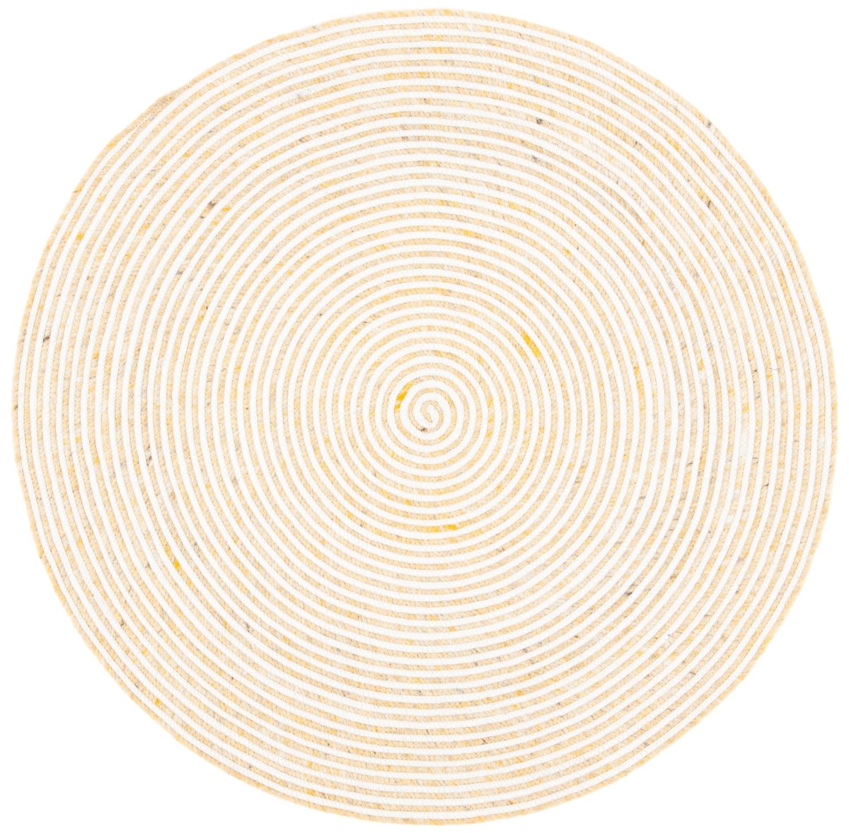 Safavieh Braided Brd905D Gold/Ivory Rugs.