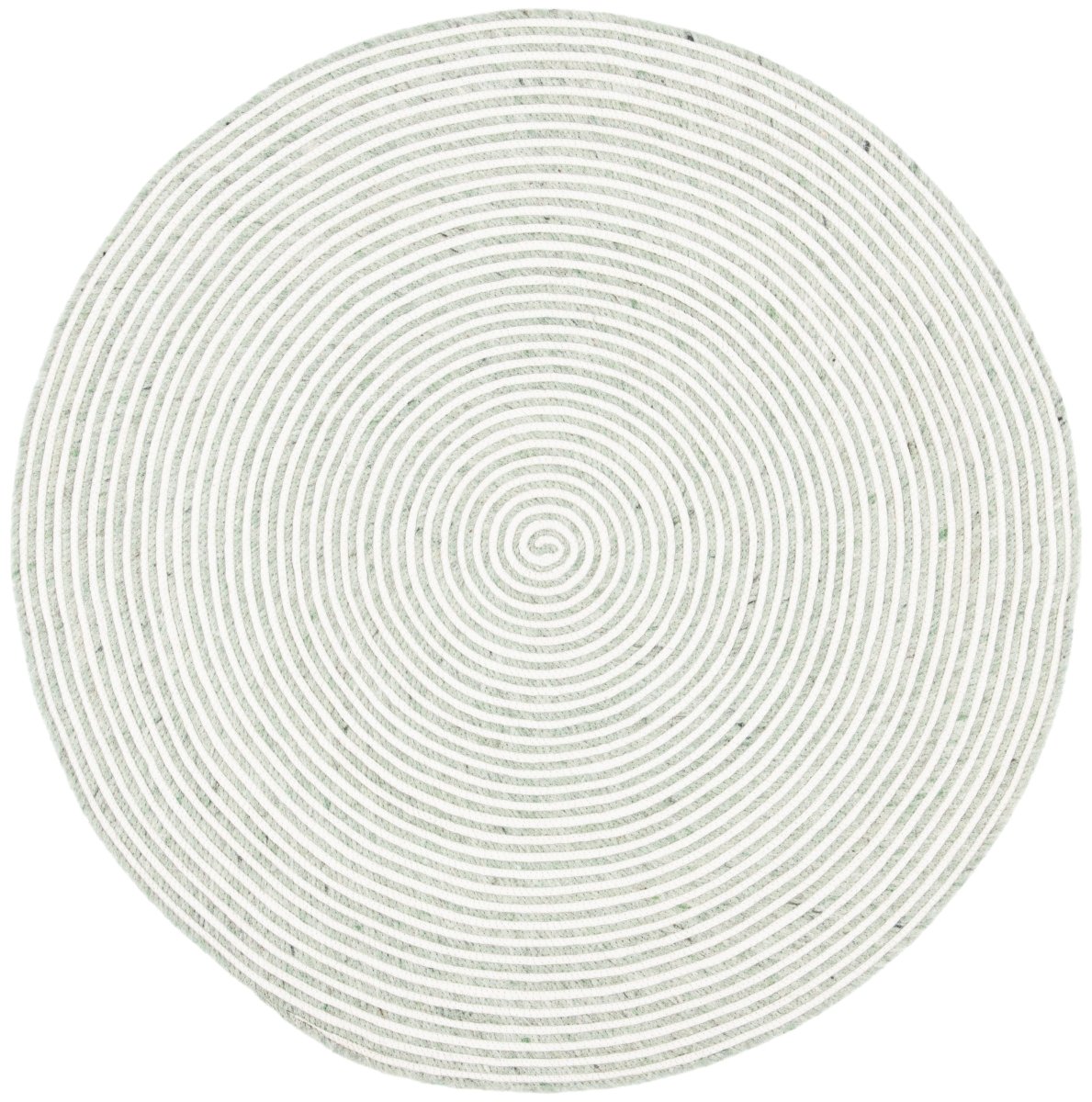 Safavieh Braided Brd905Y Green/Ivory Rugs.