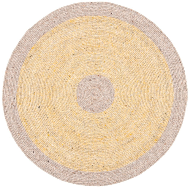 Safavieh Braided Brd908D Gold/Beige Rugs.