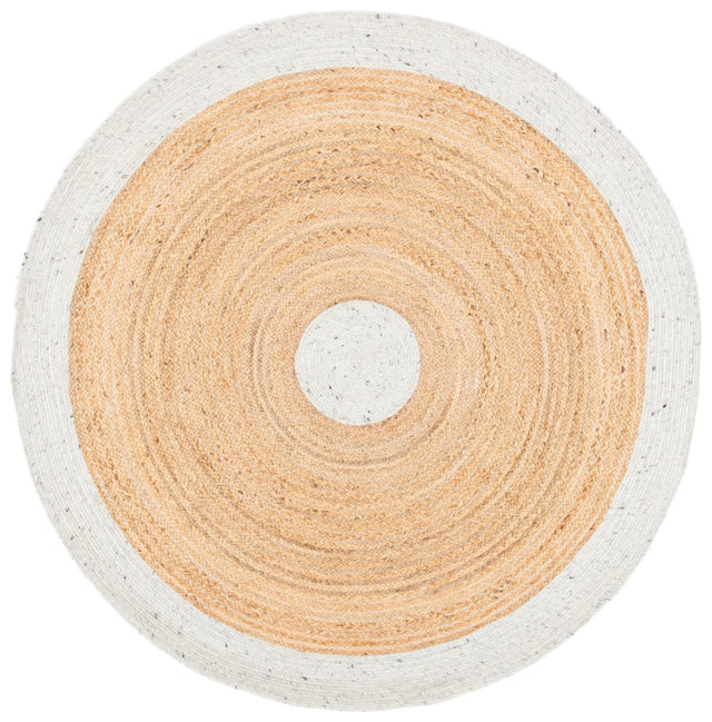 Safavieh Braided Brd910F Light Grey/Natural Rugs.