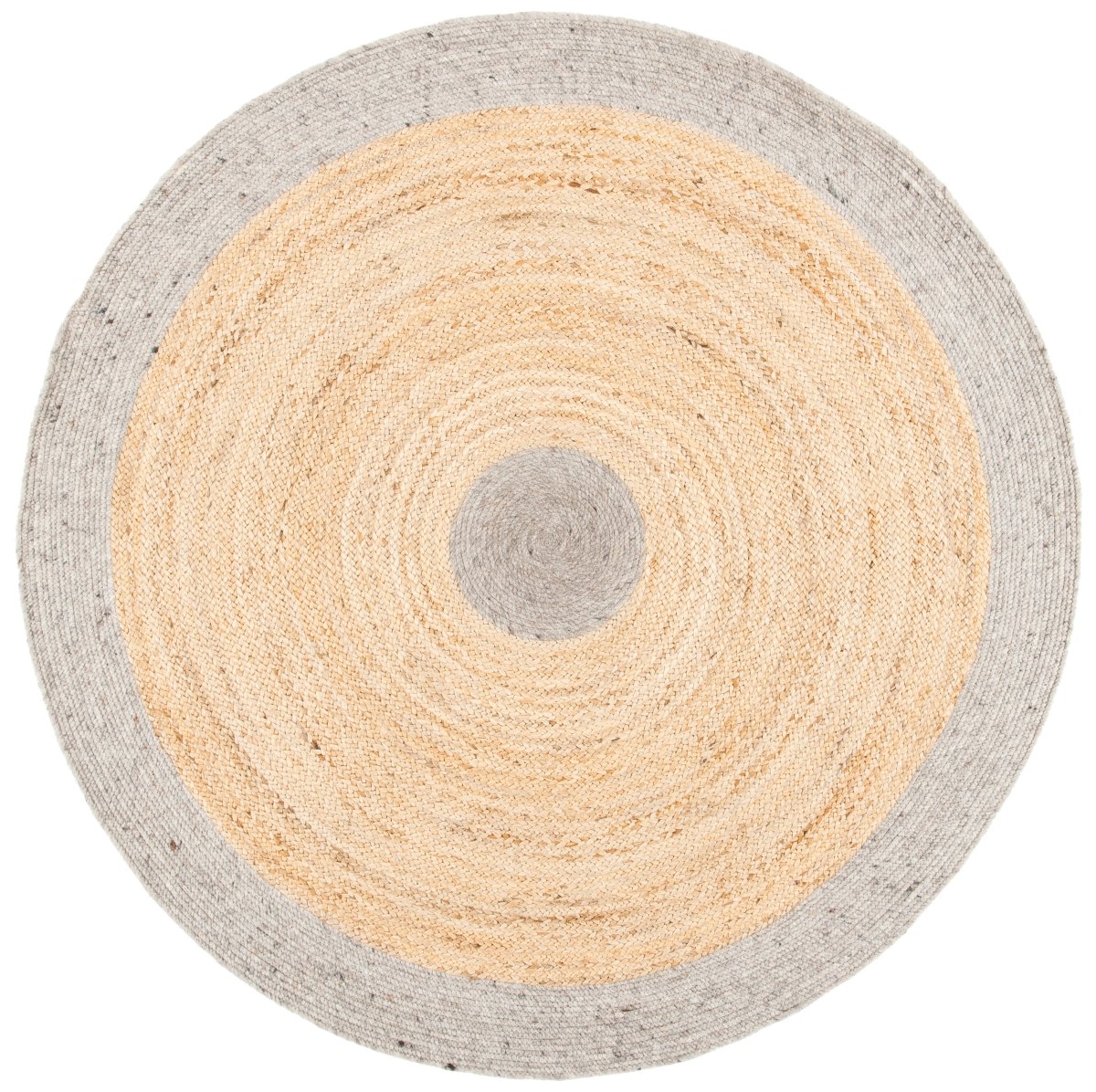 Safavieh Braided Brd910G Silver/Natural Rugs.