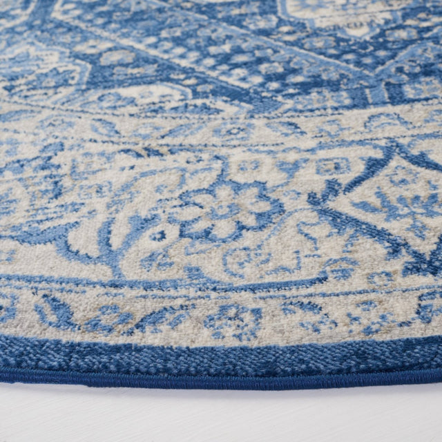 Safavieh Brentwood Bnt800A Ivory/Navy Rug.