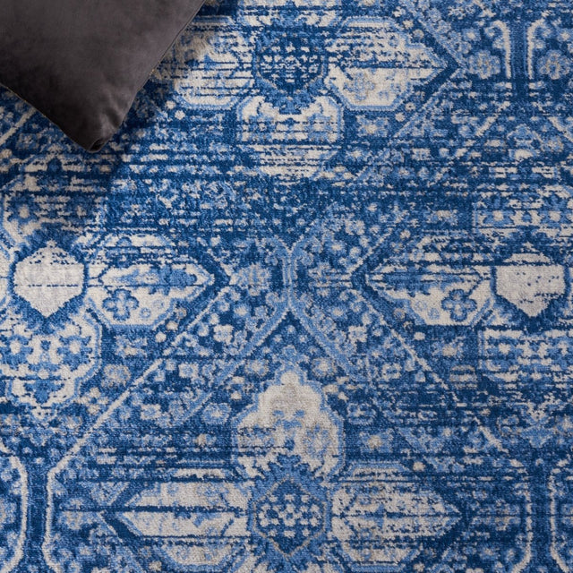 Safavieh Brentwood Bnt800A Ivory/Navy Rug.