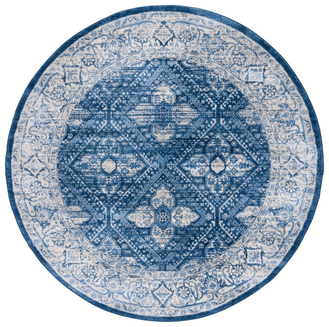 Safavieh Brentwood Bnt800A Ivory/Navy Rug.