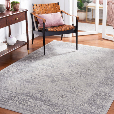 Safavieh Brentwood Bnt800F Grey/Ivory Rug.