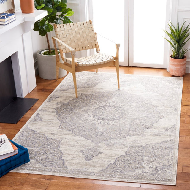 Safavieh Brentwood Bnt802B Ivory/Beige Rug.