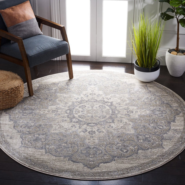 Safavieh Brentwood Bnt802B Ivory/Beige Rug.