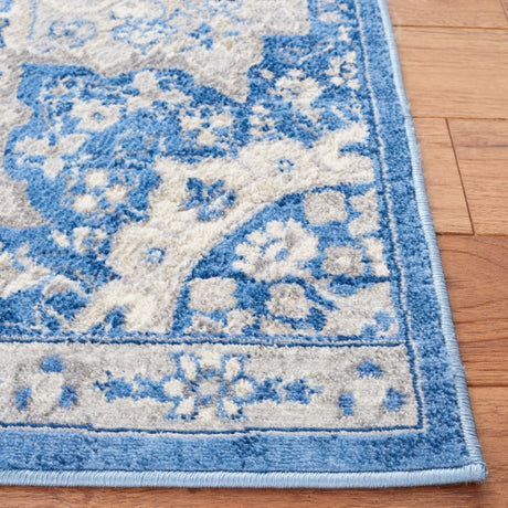 Safavieh Brentwood Bnt802M Blue/Grey Rug.