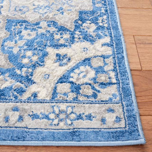 Safavieh Brentwood Bnt802M Blue/Grey Rug.