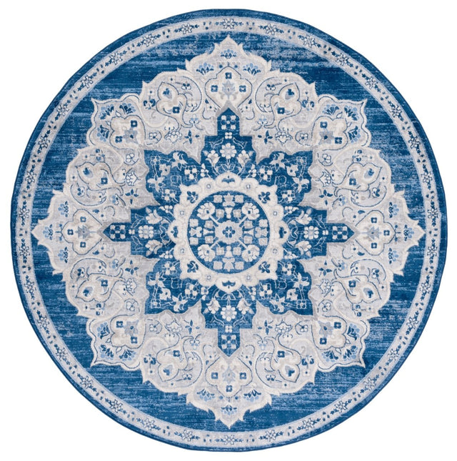 Safavieh Brentwood Bnt802N Navy/Grey Rug.