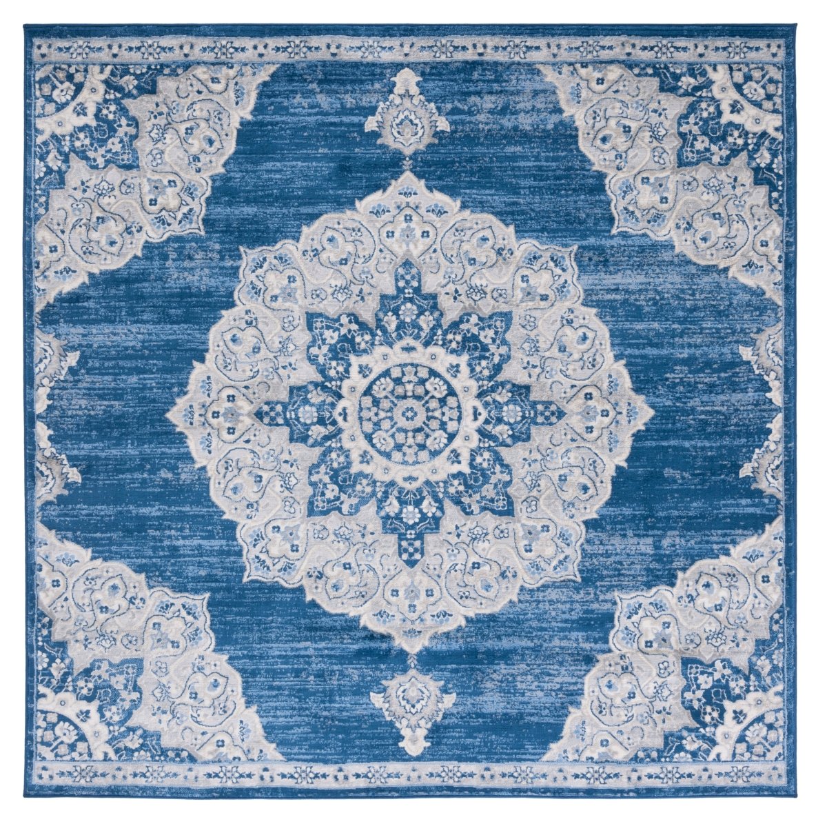 Safavieh Brentwood Bnt802N Navy/Grey Rug.