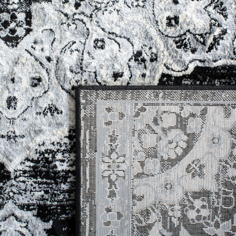 Safavieh Brentwood Bnt802Z Black/Grey Rug.