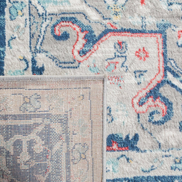 Safavieh Brentwood Bnt811G Light Grey/Blue Rugs.