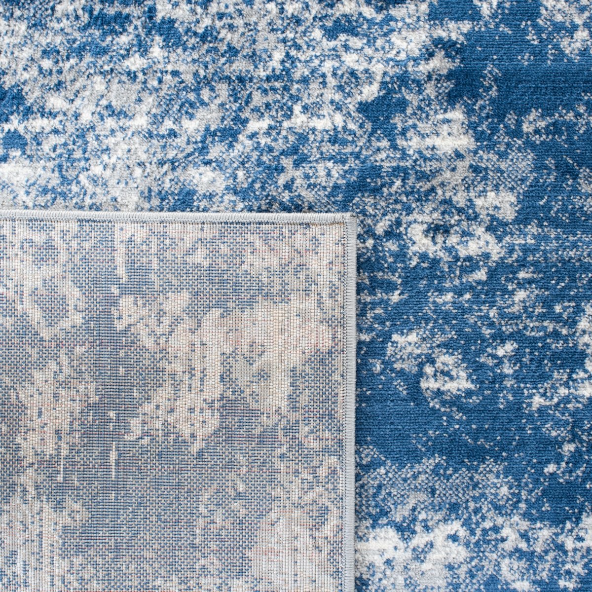 Safavieh Brentwood Bnt822G Grey/Navy Rug.