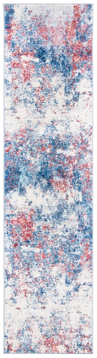 Safavieh Brentwood Bnt822N Navy/Red Rugs.