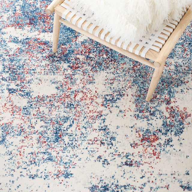 Safavieh Brentwood Bnt822N Navy/Red Rugs.