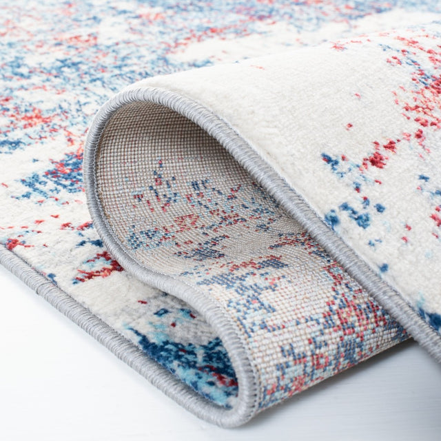 Safavieh Brentwood Bnt822N Navy/Red Rugs.