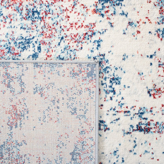 Safavieh Brentwood Bnt822N Navy/Red Rugs.