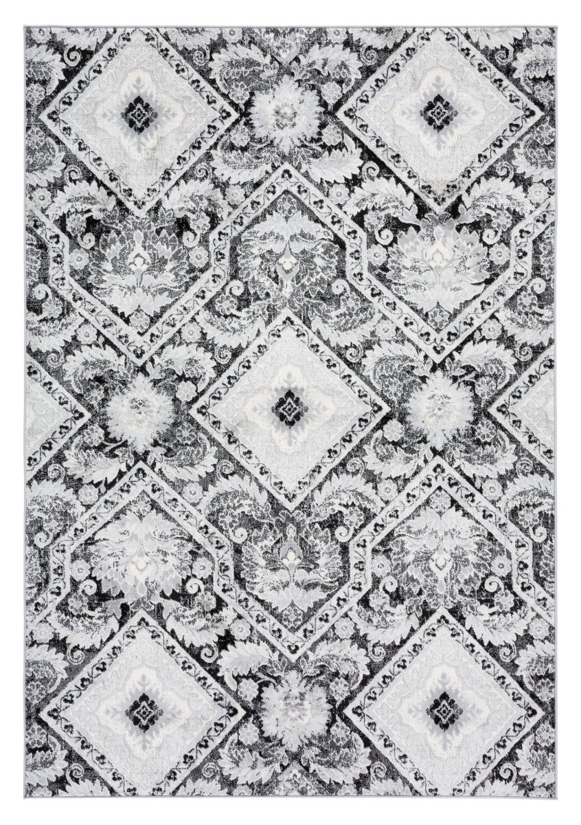 Safavieh Brentwood Bnt827Z Black/Ivory Rug.