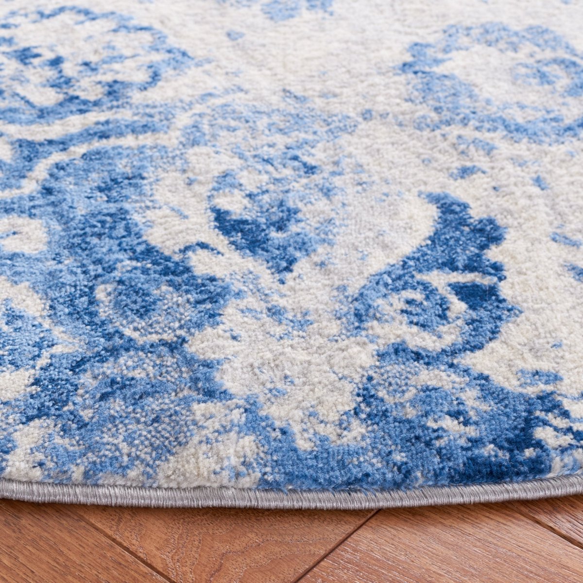 Safavieh Brentwood Bnt829M Blue/Ivory Rug.