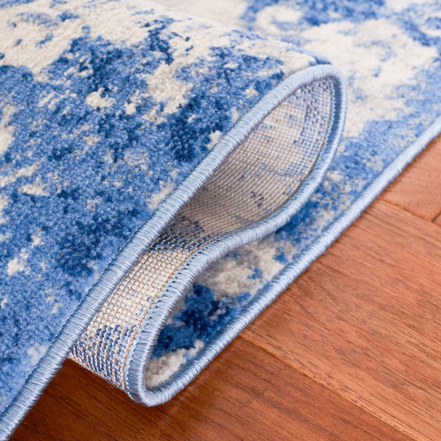 Safavieh Brentwood Bnt829M Blue/Ivory Rug.