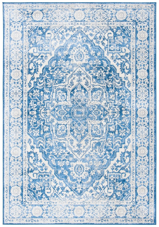 Safavieh Brentwood Bnt832A Ivory/Navy Rug.