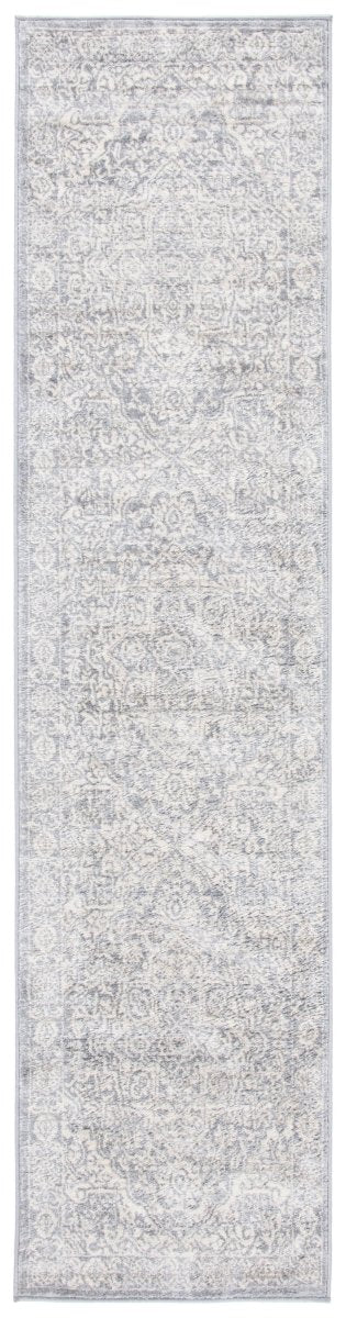 Safavieh Brentwood Bnt832F Light Grey/Ivory Rug.