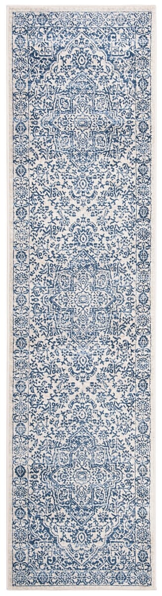 Safavieh Brentwood Bnt832M Navy/Light Grey Rug.