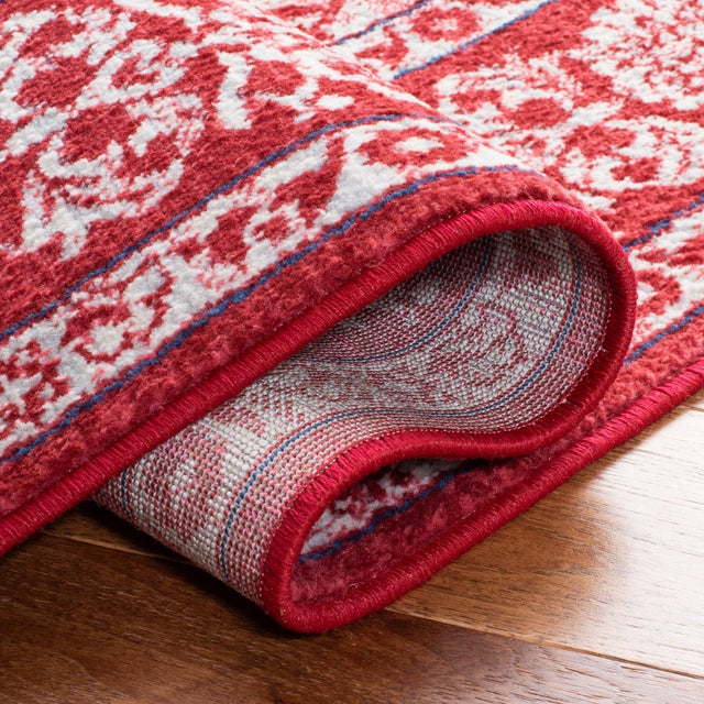 Safavieh Brentwood Bnt832Q Red/Ivory Rugs.