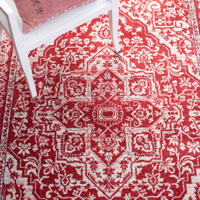 Safavieh Brentwood Bnt832Q Red/Ivory Rugs.