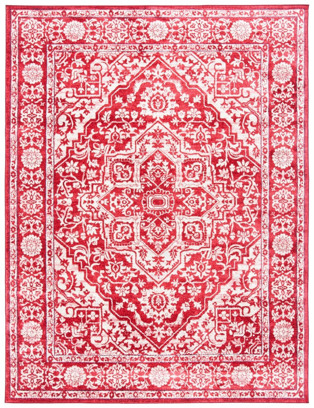 Safavieh Brentwood Bnt832Q Red/Ivory Rugs.