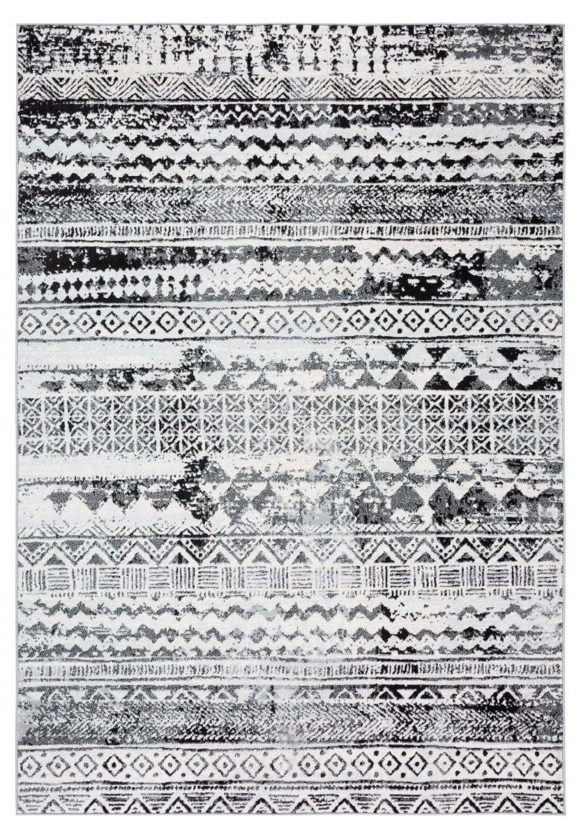 Safavieh Brentwood Bnt835Z Black/Ivory Rug.