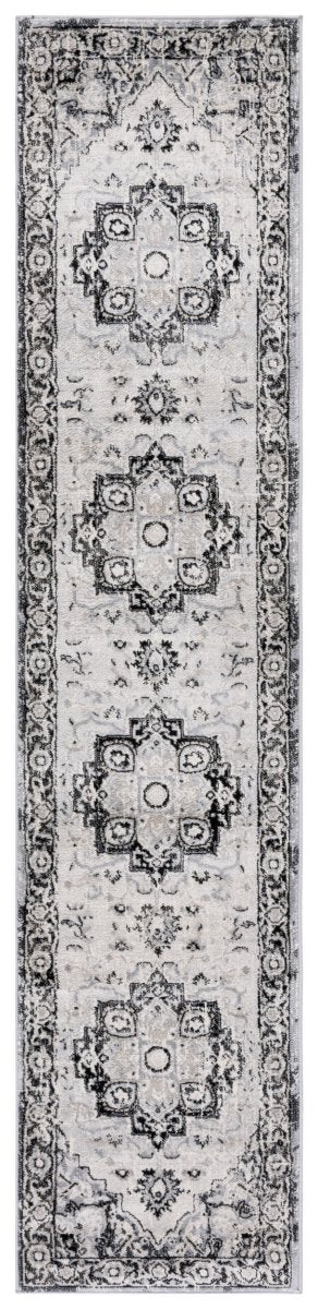 Safavieh Brentwood Bnt837Z Black/Ivory Rug.