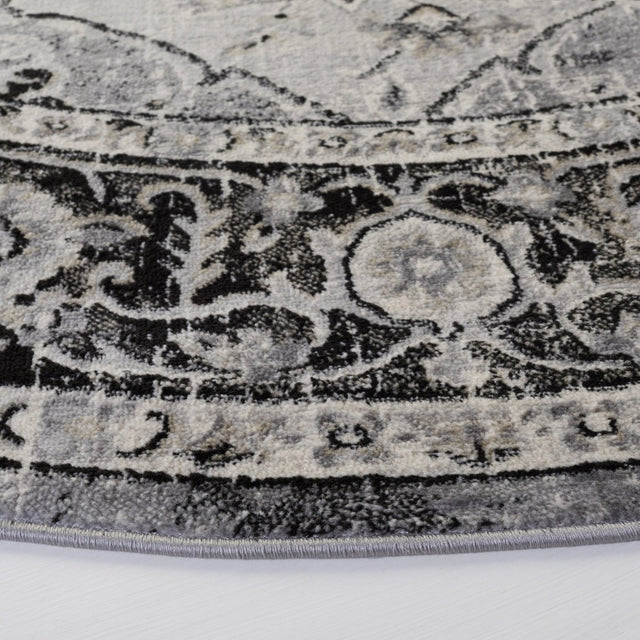 Safavieh Brentwood Bnt837Z Black/Ivory Rug.