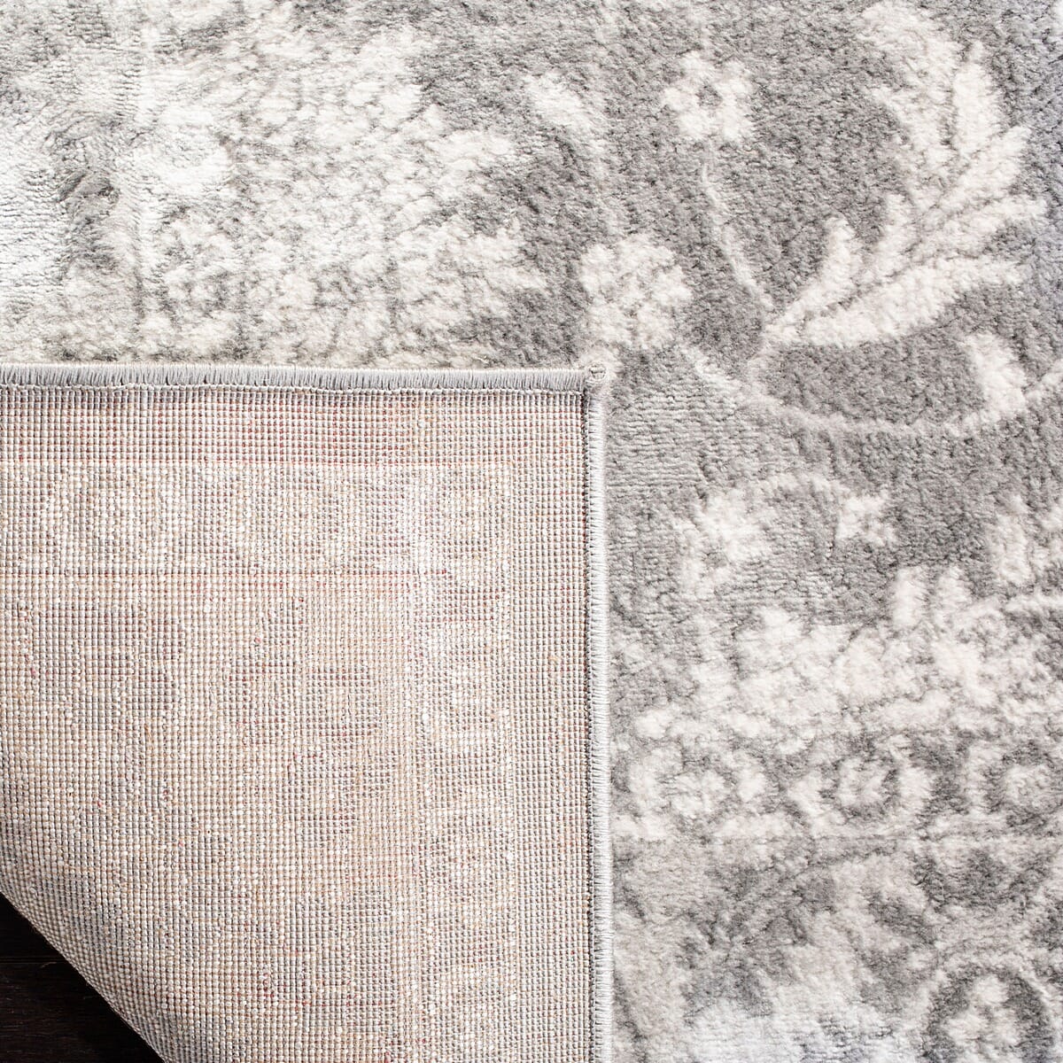 Safavieh Brentwood Bnt844B Cream/Grey Rug.